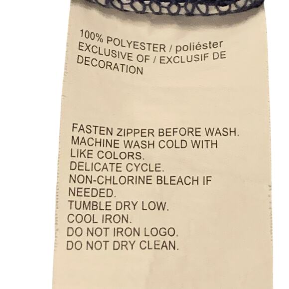 PGA Tour Mens Golf Shirt 2 Tone Blue Sz. XL Quarter Zip Pullover Pockets Sporty - Picture 5 of 12